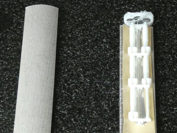 Bodenprofilleiste "dowel-fix" 41x830 mm GRAU 3,55 €/m