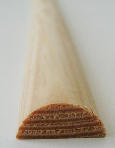 Halbrundstab Kiefer/Fichte versch. Größen Länge 1000 mm