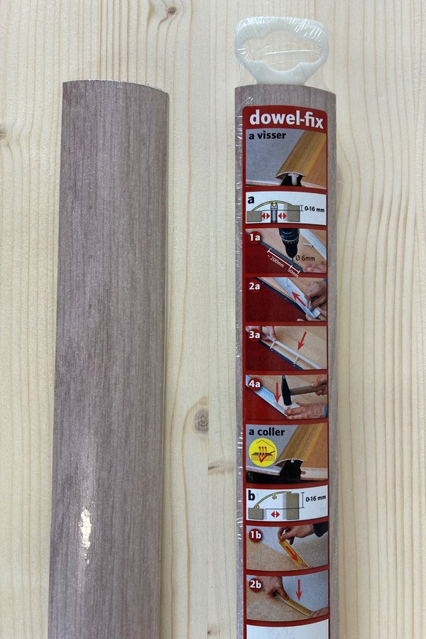 Bodenprofilleiste "dowel-fix" 41x830 mm CHENE BLANCHI 3,55 €/m