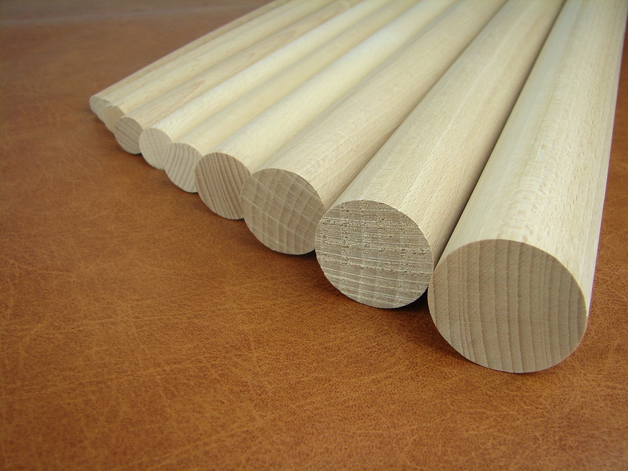 Rundstab Holz Kiefer 5mm Länge 1000mm VE = 3 Stk Rundstäbe 