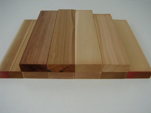 10 Holzbretter Western Red Cedar  360 x 90 x 35 mm