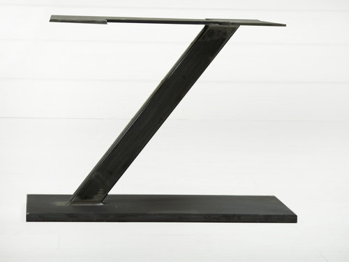 Tischuntergestell Z-Form Stahl Höhe 445 mm