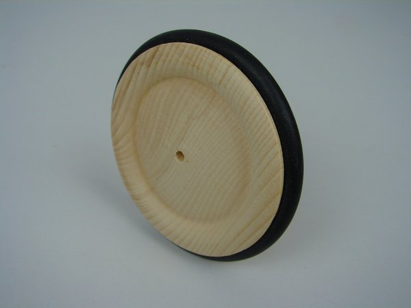 Holzrad mit Gummireifen versch. Durchmesser