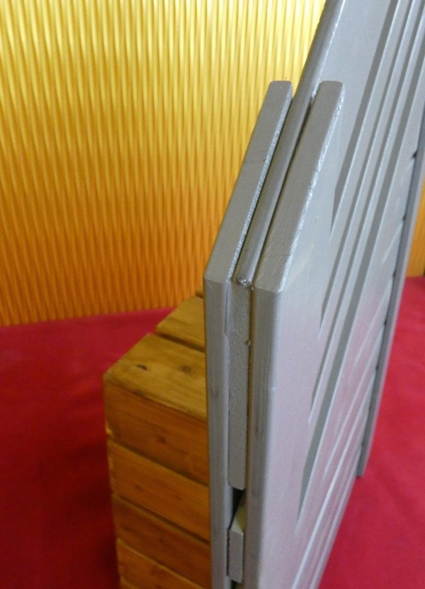 Sichtblende Quadrato osmo® Graphitsilber 45 x 890 x 1780 mm schräg Fichte endb.