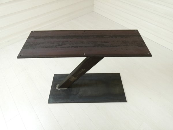 Tischuntergestell Z-Form Stahl Höhe 720 mm