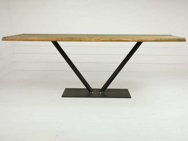 Tischuntergestell V-Form Stahl Höhe 705 mm