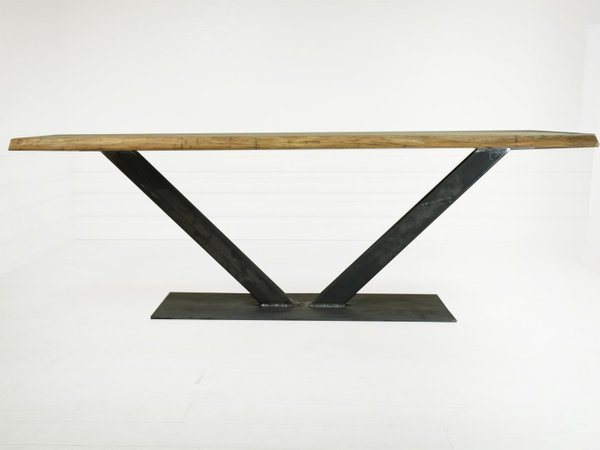 Tischuntergestell V-Form Stahl Höhe 700 mm