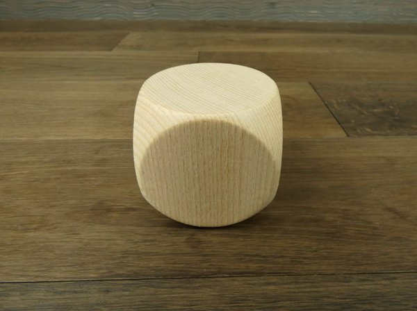 Holzwürfel Buche 80 x 80 mm
