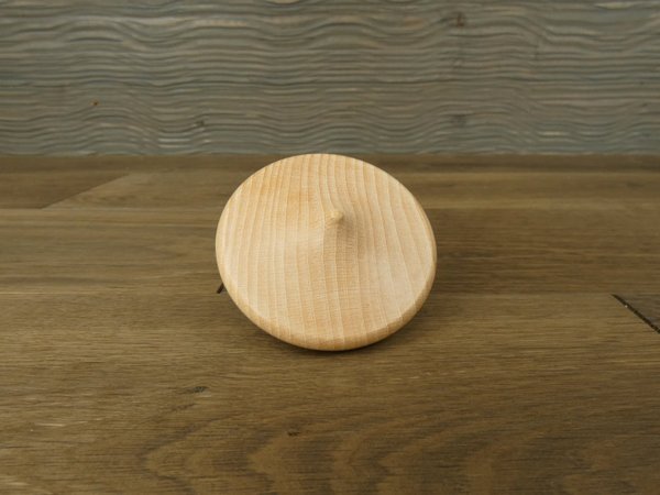 Holzkreisel Zwiebelform Ø 70 mm