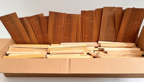 10 kg Bastelholz Anzündholz Anfeuerholz versch. Holzarten