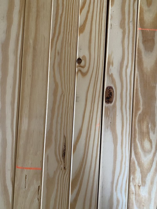 30 Holzbretter Southern Yellow Pine ca. 22 x 65 x 900 mm